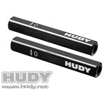Hudy 10mm Chassis Droop Gauge Support Blocks (2).