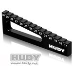 Hudy Chassis Ride Height Gauge 17mm - 30mm.