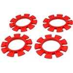 JConcepts "Satellite" Tire Glue Bands (Red).
