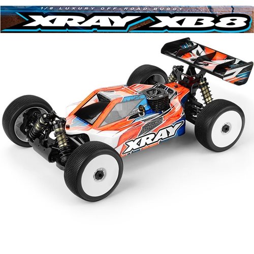 XRAY XB8 2020 replacement parts.