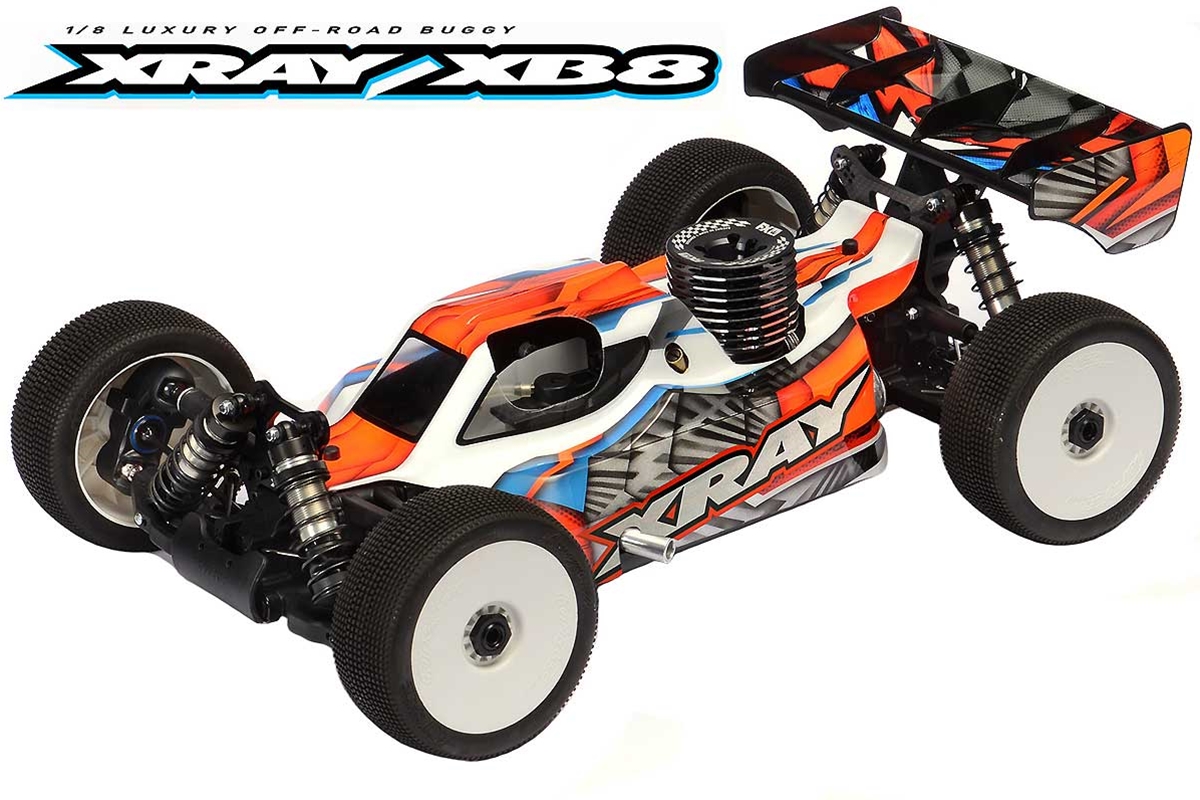 XRAY XB8 2022 replacement parts.