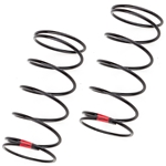 Team Associated 13mm Front Shock Springs (2) (Red 4.0lb/in, 6.25T).