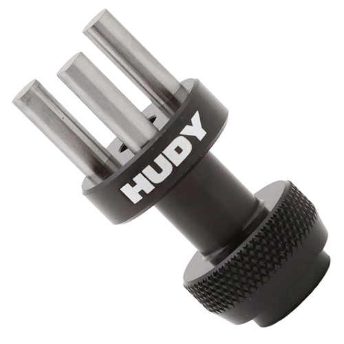 Hudy Aluminum 1/12 Pan Car Tire Truer Wheel Adapter Nut.[HUD102378]