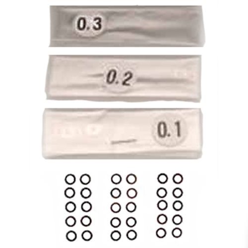 Kyosho M3 x 5mm Shim Set (.10/.20/.30, 10 Each)[KYO96641]