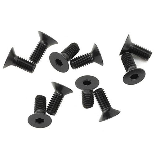 Mugen Seiki 2.5x6mm Flat Head Hex Screw (10).[MUGB0759]