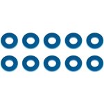 Team Associated 7.8x3.5x1.0mm Aluminum Hub Spacer Washer (Blue) (10).
