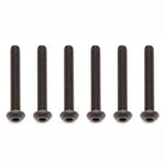 Team Associated 2.5x18mm Button Head Hex Screw (6).