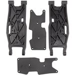 Team Associated RC8 T3.2 Rear Suspension Arm Set.