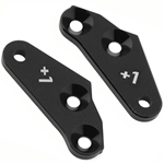 Team Associated RC8B4 Aluminum +1 Steering Block Arms (2).