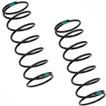 Team Associated RC8B4.1 16mm 44.85 lb/in Front Shock Spring Set (2) (Green).