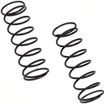 Team Associated RC8B4.1 16mm 4.65 lb/in Front Shock Spring Set (2) (Black).