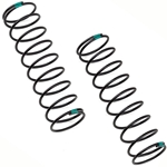 Team Associated RC8B4.1 16mm 3.60 lb/in Rear Shock Spring Set (2) (Green).