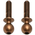 Team Associated Factory Team 10mm Ti-Nitride Heavy Duty Ballstud Set (2).