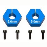 Team Associated Factory Team 5.0mm Clamping Wheel Hexes (2).