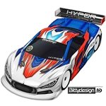 Bittydesign HYPER 1/10 190mm Touring Car Body (Clear) (Light Weight).