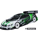 Bittydesign M410 1/10 Touring Car Body (Clear) (190mm).