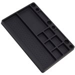 JConcepts Rubber Parts Tray (Black).