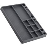 JConcepts Rubber Parts Tray (Grey).