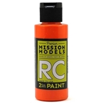 Mission Models Orange Acrylic Lexan Body Paint (2oz).