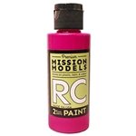 Mission Models Fluoresent Racing Berry Acrylic Paint (2oz).