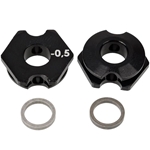 Mugen Seiki MTC3 Aluminum Wheel Hub (2) (-0.5mm Offset).
