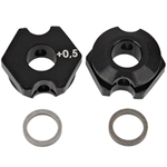 Mugen Seiki MTC3 Aluminum Wheel Hub (2) (+0.5mm Offset).