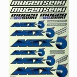 Mugen Seiki MTX5 Decal Sheet.