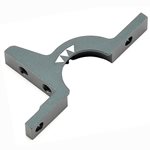 Mugen Seiki MTX5 Aluminum Rear Upper Bulkhead (Left).