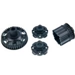 Mugen Seiki MTX5 Differential Case and Pulley Set.