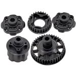 Mugen Seiki MTX6 Differential Case and Pulley Set.