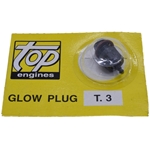 NovaRossi T3-S Standard Glow Plug (Hot) for .12-.21 nitro RC engines