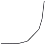Tekno RC Rear Sway Bar 2.2mm.
