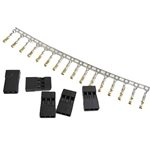 TQ Wire's servo cable ends and crimp connectors.