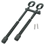 XRAY Composite Rear Eccentric 6mm Body Mount Set (2).