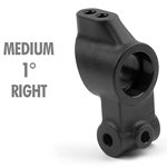 XRAY Composite Rear Upright 1° Outboard Toe-In (Right/Medium).