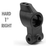 XRAY Composite Rear Upright 1° Outboard Toe-In (Right/Hard).