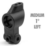 XRAY Composite Rear Upright 1° Outboard Toe-In (Left/Medium).
