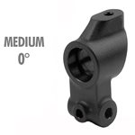 XRAY Composite Rear Upright 0° Outboard Toe - 1-Hole (Medium).