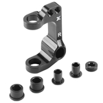 XRAY XB2/XT2/SCX Aluminum Right C-Hub XRA322211 black anodized precision machined steering hub