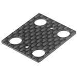 XRAY XB2 Carbon Plate For Front Lower Arm Mount (1mm)