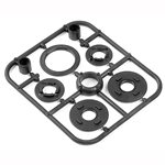 XRAY Composite Belt Pulley Cover Set.