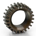 XRAY XCA Aluminum 7075 T6 Hardcoated Pinion Gear - 24T (2nd).