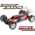 XRAY XB4D 2024 Dirt Edition 1/10 4WD Electric Buggy Kit.