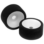 XRAY M18 Rear Foam Tire Mounted (2) (40 Deg-Med)