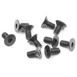 XRAY 3x6mm Flat Head Hex Screw (10).