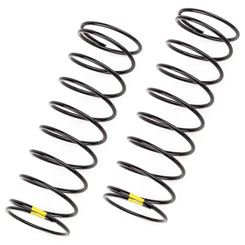 Team Associated 13mm Rear Shock Springs, Yellow 2.3lb/in