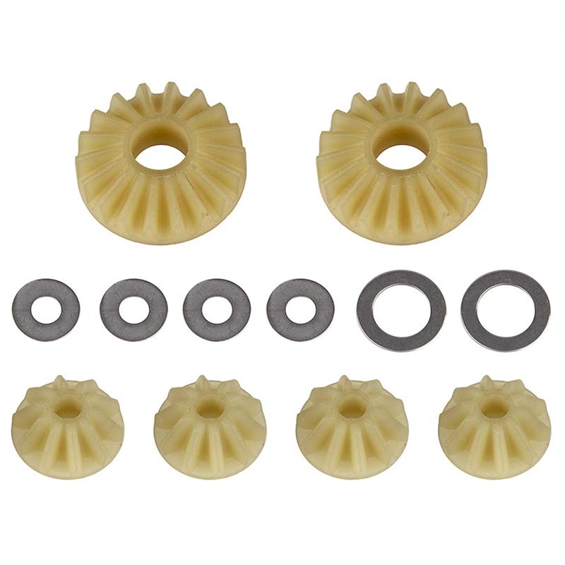 Team Associated RC10B74 Factory Team LTC Plastic Differential Rebuild ...