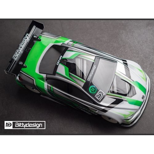 Bittydesign M410 1/10 Touring Car Body (Clear) (190mm