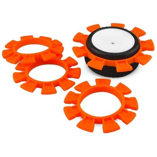 JConcepts "Satellite" Tire Glue Bands (Orange).[JCO22126]