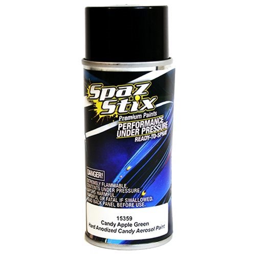 Spaz Stix Candy Apple Green Spray Paint (3.5oz)[SZX15359]